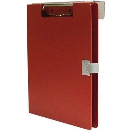 OMNIMED Omnimed® Overbed Covered Poly Clipboard, 10"W x 13"H, Red 205603-RD